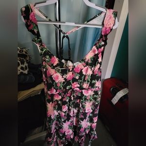 Pretty nightgown, racer back, empire waist